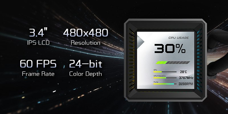 3.4 Full-Color LCD Display